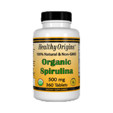 Healthy Origins, Spirulina, 500 Mg, 360 Organic Tabs